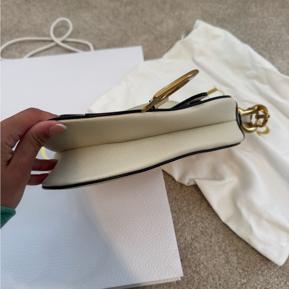 DIOR white saddle bag - Picture 13 of 17